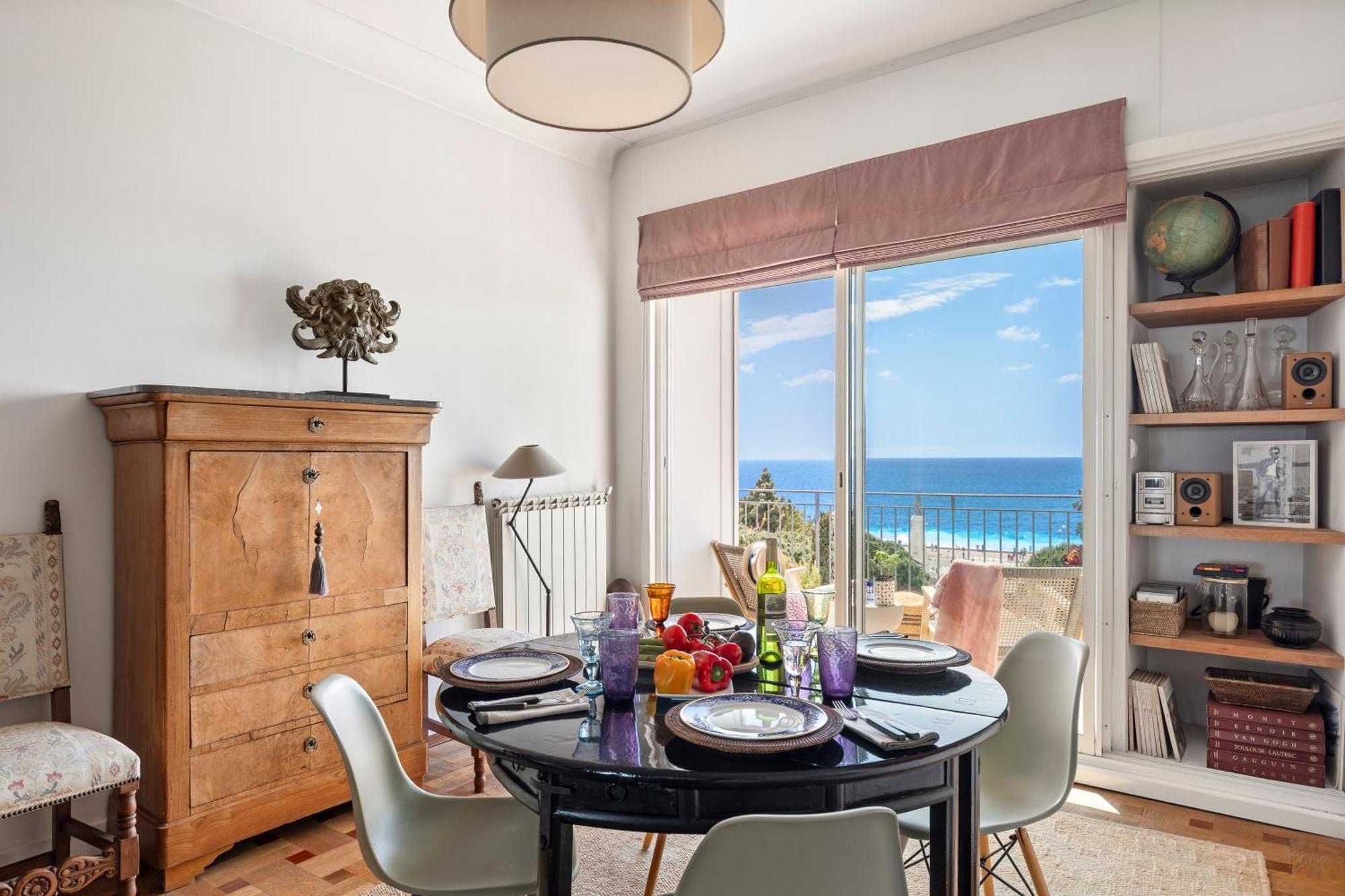 Unique Sea View Apartment, Center, 100M2 Nice Ngoại thất bức ảnh